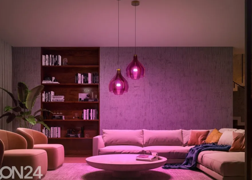 Hue White and Color ambiance sähkölamppu E27 9W 1100lm A60