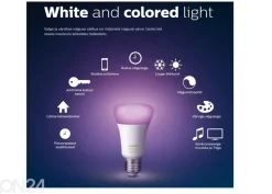 Hue White and Color ambiance sähkölamput 6,5 W E27 A60, 3 kpl