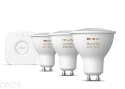 Hue White and colour ambience perussetti 3xGU10