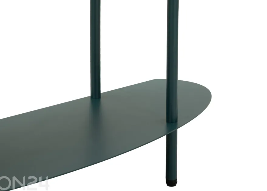 Hylly Saturno 90x28x81 cm, sinivihreä