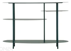 Hylly Saturno 118x34x82 cm, sinivihreä
