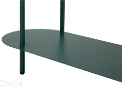 Hylly Saturno 118x31x139 cm, sinivihreä
