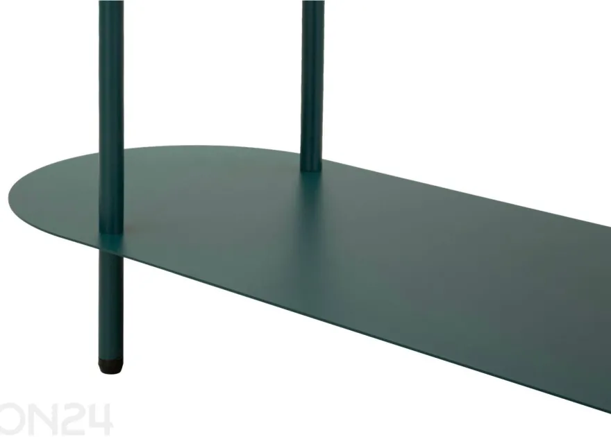 Hylly Saturno 118x31x139 cm, sinivihreä