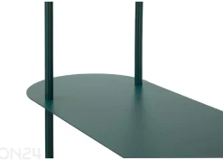 Hylly Saturno 118x31x139 cm, sinivihreä