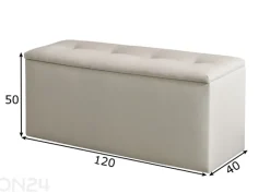 Hypnos Vuodevaatelaatikko 120x40 cm