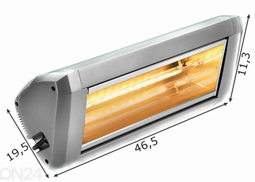 Infrapunalämmitin Heliosa 9, 2200 W