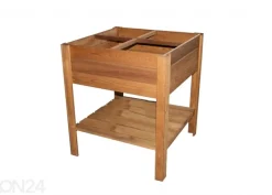 Istutuslaatikko jaloilla 80x80 cm 4 lokeroa