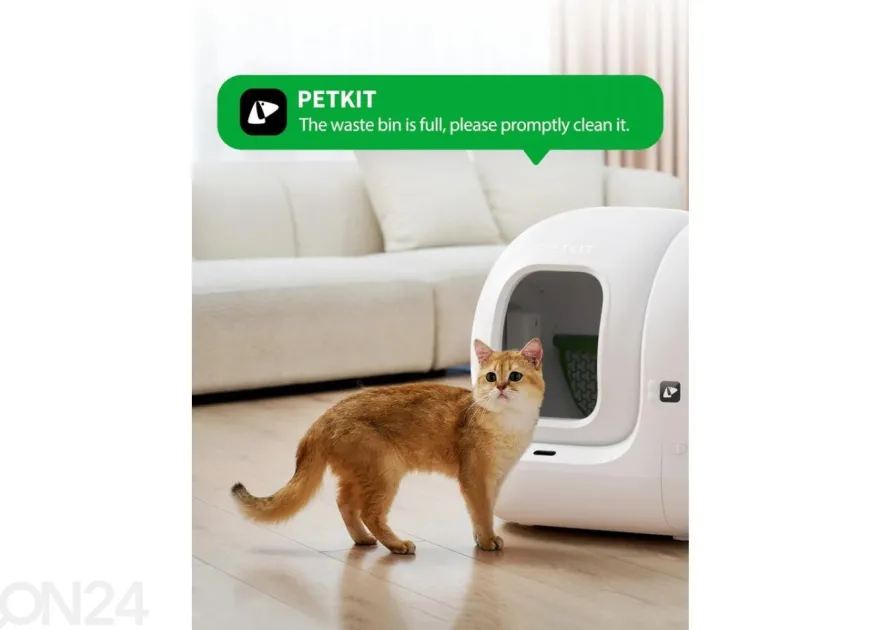 Itsepuhdistuva älykäs kissanhiekkalaatikko Petkit Pura MAX 2