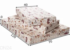 Jatkettava patja Hypnos Hopp 70x120+40+40 cm