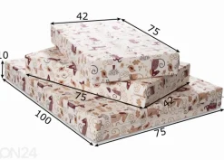 Jatkettava patja Hypnos Hopp 75x100+42+42 cm