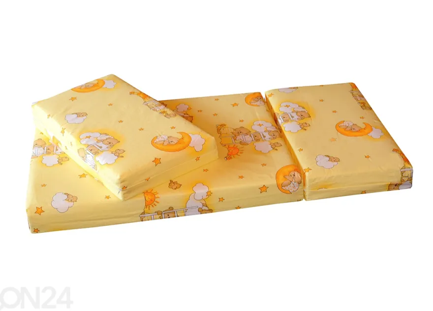Jatkettava patja 75x100+42+42 cm