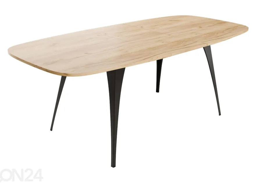 Jatkettava ruokapöytä Artur 90x160-198 cm