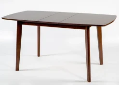 Jatkettava ruokapöytä Bari 80x120-150 cm, vaalea wenge