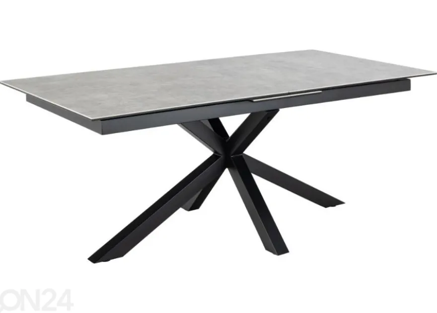Jatkettava ruokapöytä Beira 100x200/240 cm
