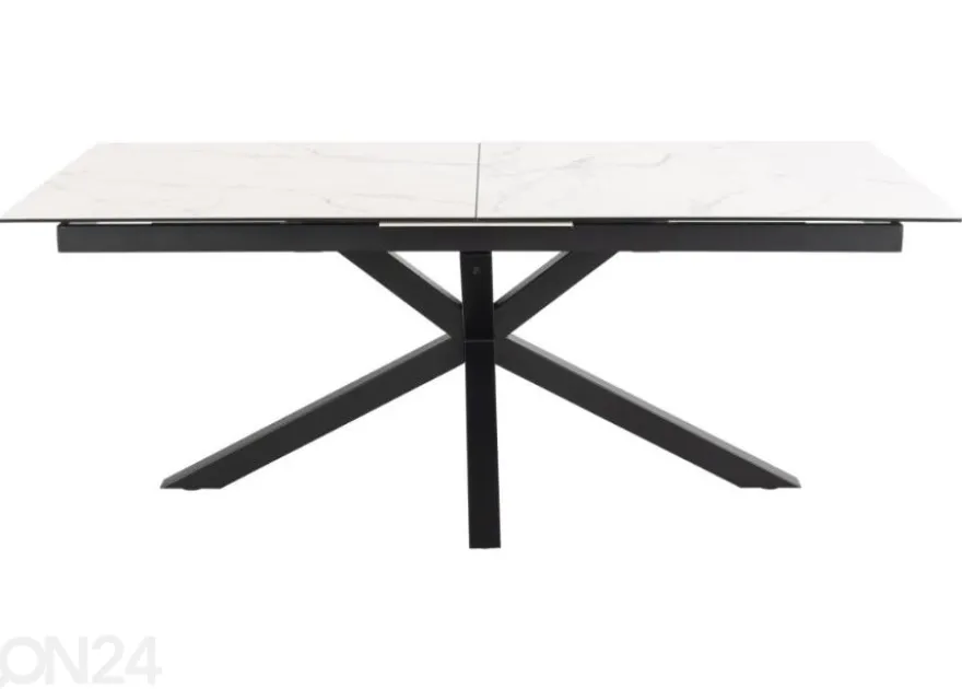 Jatkettava ruokapöytä Beira 100x200/240 cm