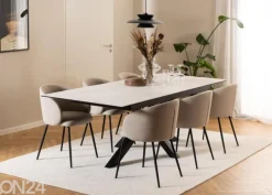 Jatkettava ruokapöytä Beira 100x200/240 cm