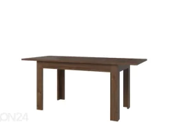 Jatkettava ruokapöytä Brass 80x132/175 cm