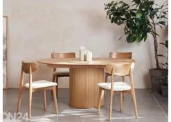 Jatkettava ruokapöytä 120/167 cm