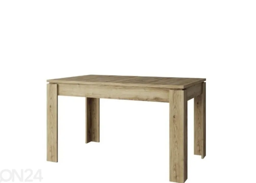 Jatkettava ruokapöytä Doorset 80x132/175 cm