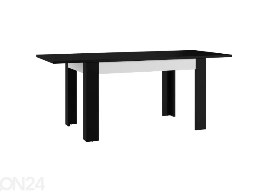 Jatkettava ruokapöytä Goleen 130-190x80 cm