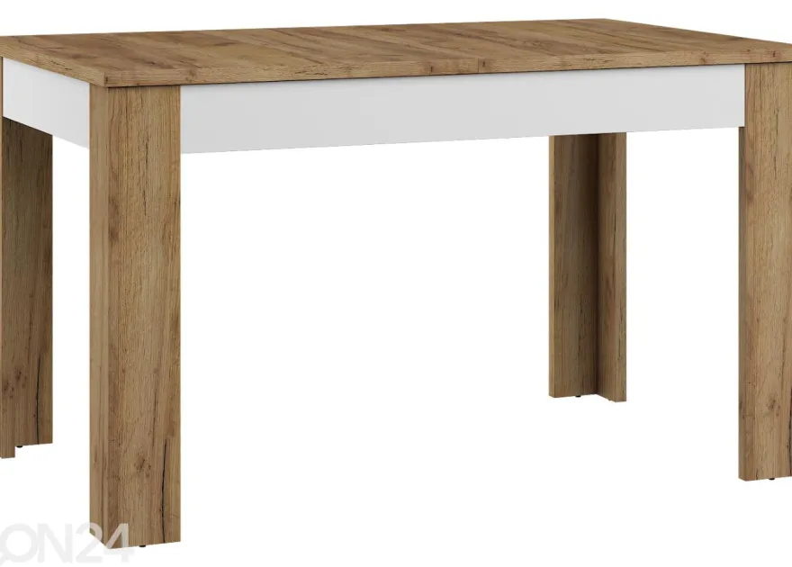 Jatkettava ruokapöytä Goleen 130-190x80 cm