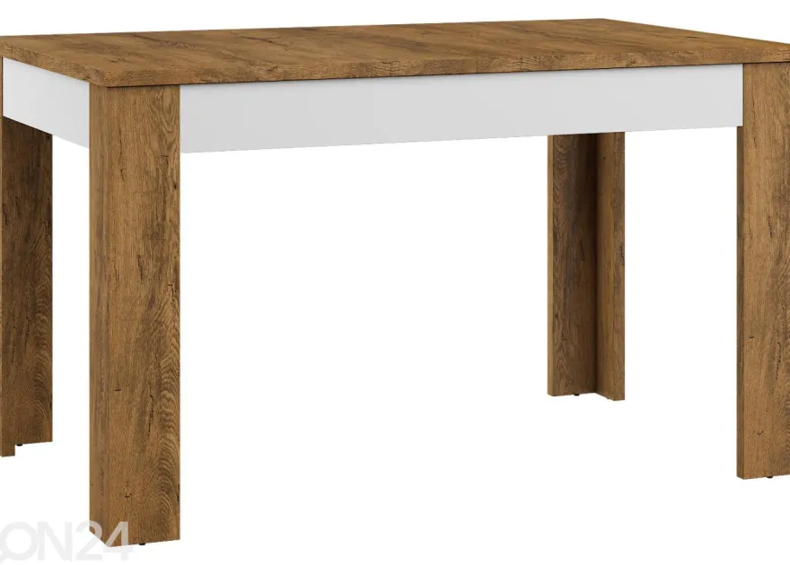 Jatkettava ruokapöytä Goleen 130-190x80 cm