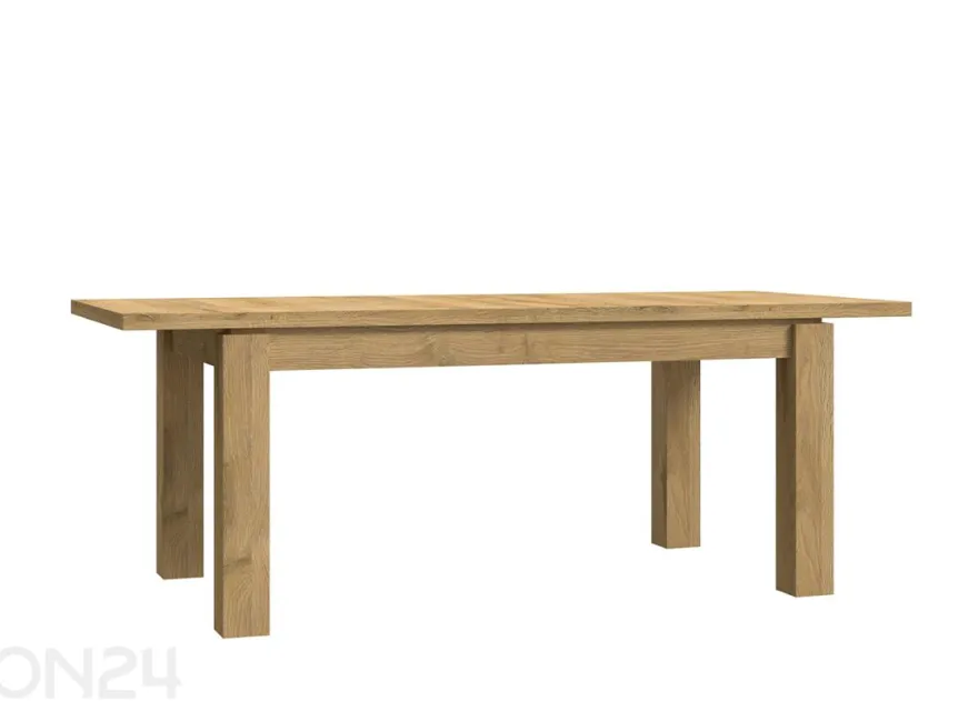 Jatkettava ruokapöytä Havanna 90x160/206 cm