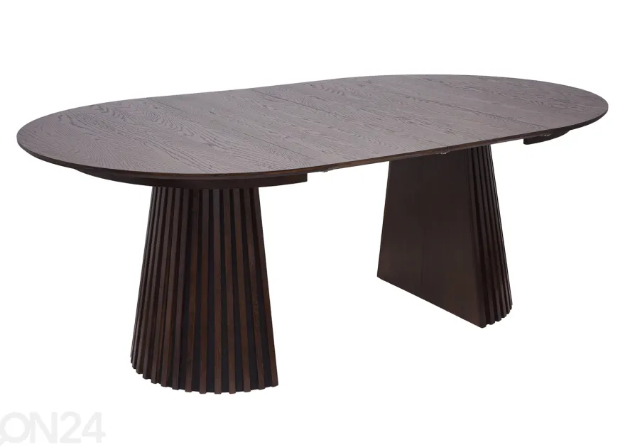 Jatkettava ruokapöytä Izumi 120/160x120 cm