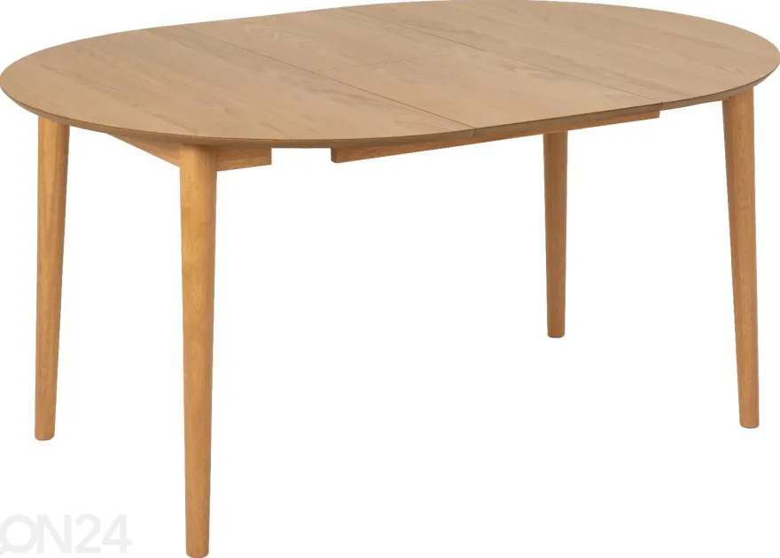 Jatkettava ruokapöytä Monz Ø 115/154 cm