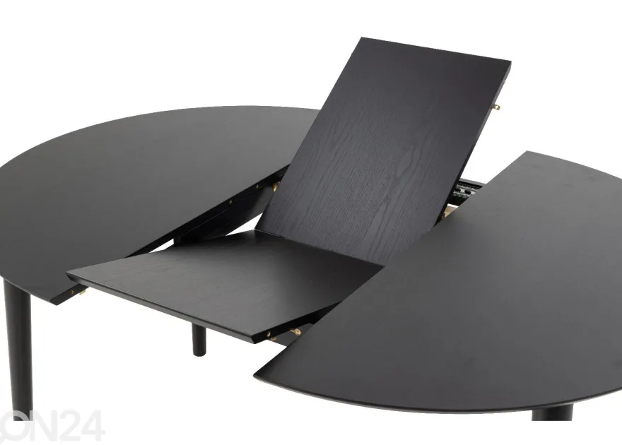 Jatkettava ruokapöytä Monz Ø 115/154 cm