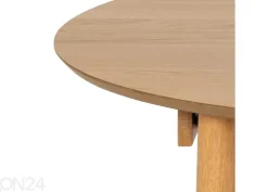 Jatkettava ruokapöytä Monz Ø 115/154 cm