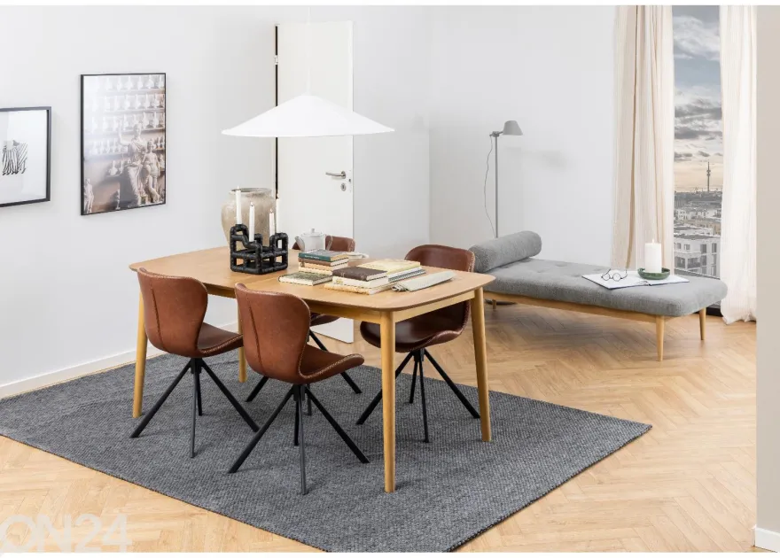 Jatkettava ruokapöytä Monz 180/219x90 cm
