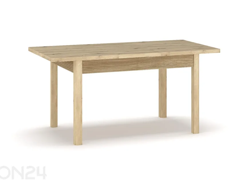 Jatkettava ruokapöytä Moris 80x120/160 cm