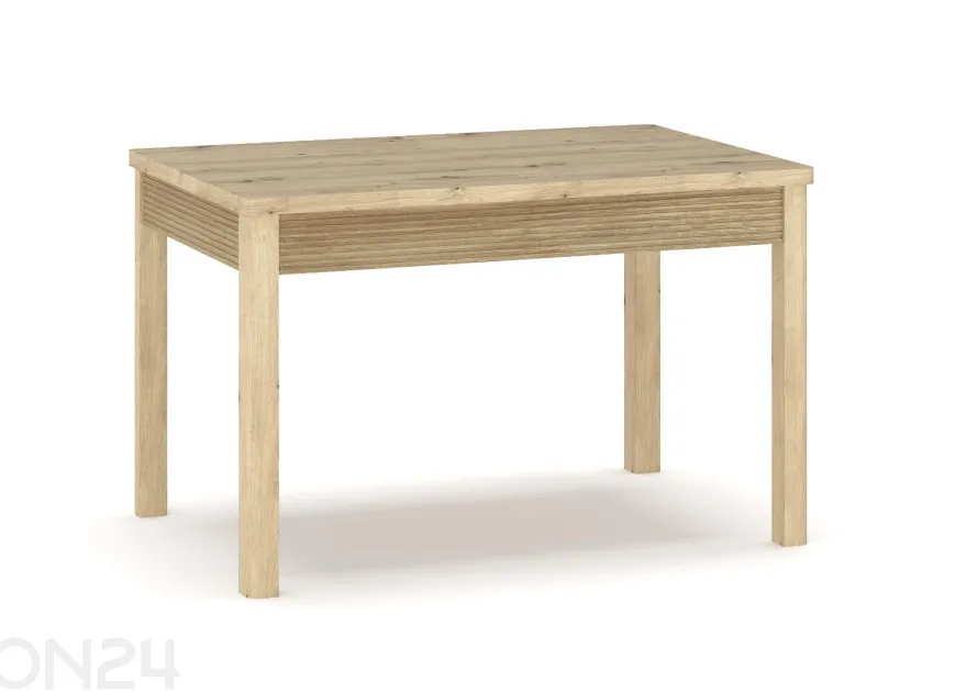 Jatkettava ruokapöytä Moris 80x120/160 cm