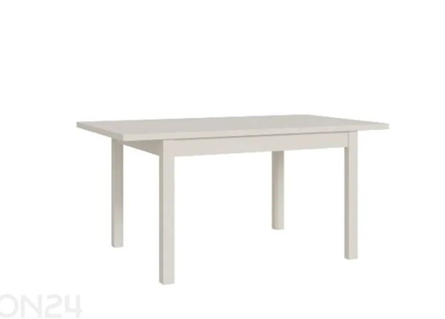 Jatkettava ruokapöytä Oak Squere 80x120/160 cm
