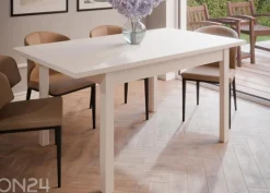 Jatkettava ruokapöytä Oak Squere 80x120/160 cm