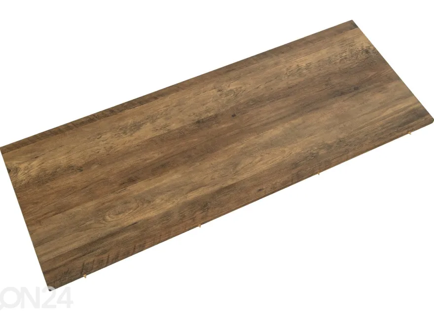 Jatkettava ruokapöytä Saida Ø120/210x75 cm