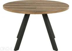 Jatkettava ruokapöytä Saida Ø120/210x75 cm