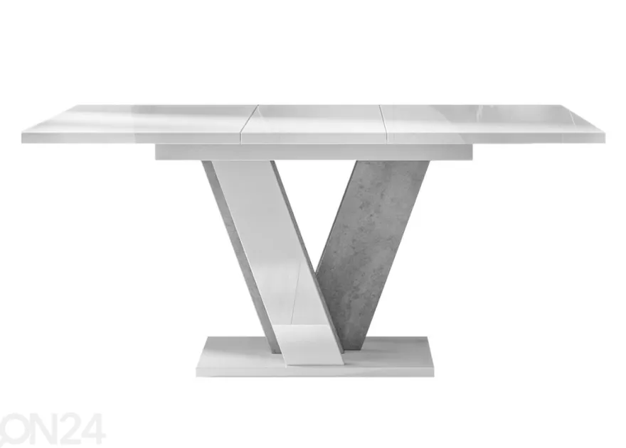 Jatkettava ruokapöytä Viney 90x120/160 cm