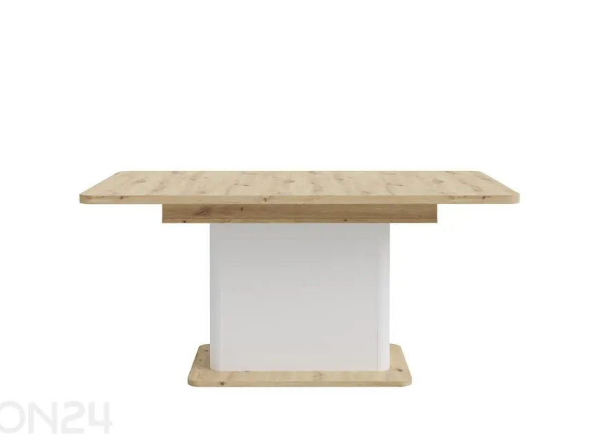 Jatkettava ruokapöytä Wardiol 90x160/200 cm