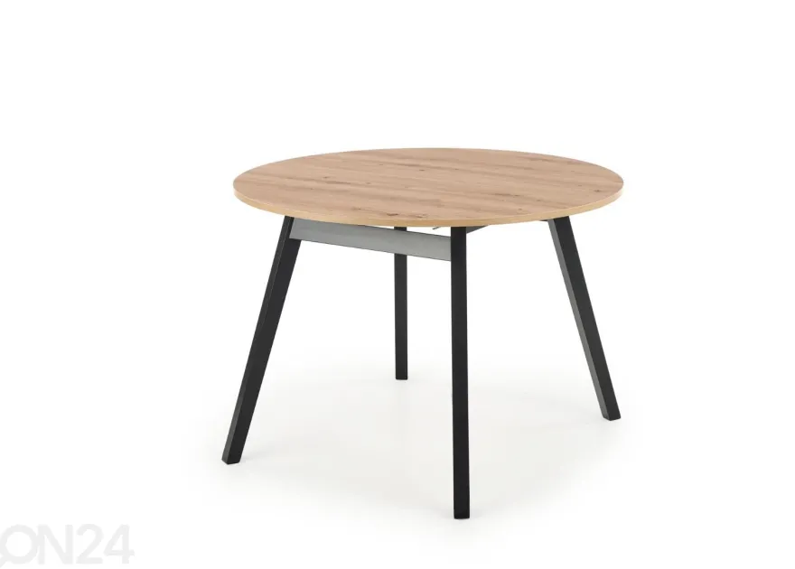 Jatkettava ruokapöytä 102/142x102 cm