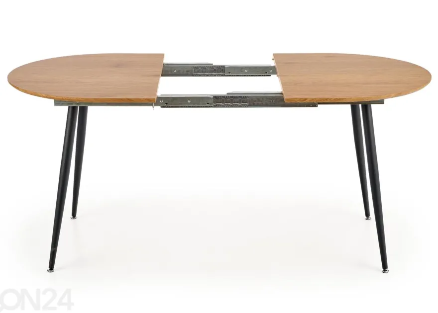Jatkettava ruokapöytä 120/160x80 cm