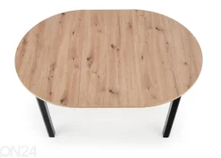 Jatkettava ruokapöytä 102/142x102 cm