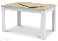 Jatkettava ruokapöytä 80x160 cm