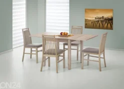 Jatkettava ruokapöytä 80/160x80 cm