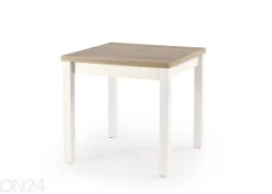 Jatkettava ruokapöytä 80/160x80 cm