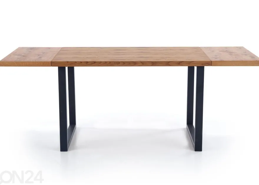 Jatkettava ruokapöytä 126/206x80 cm