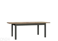 Jatkettava ruokapöytä 160/207x90 cm