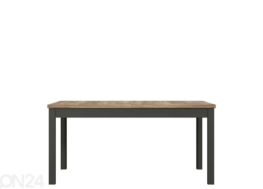 Jatkettava ruokapöytä 160/207x90 cm