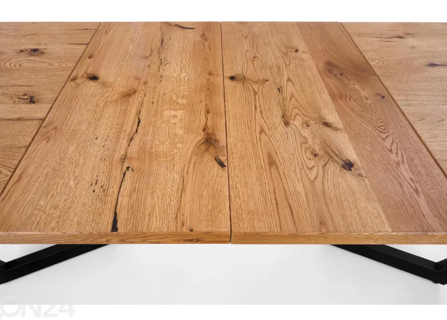 Jatkettava ruokapöytä 160/250x90 cm